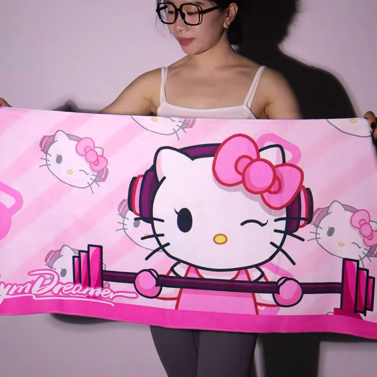 运动毛巾男女吸汗健身房垫巾篮球速干巾跑步加大擦汗巾定制