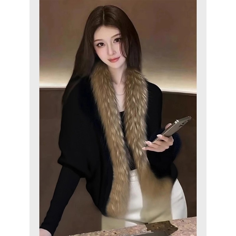 2025新款冬季独特超好看上衣气质高级感巨好看名媛厚款黑色外套女