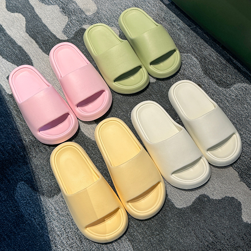 路拉迪四季居家防滑厚底拖鞋女清凉舒适内外穿浴室凉拖鞋男士网红