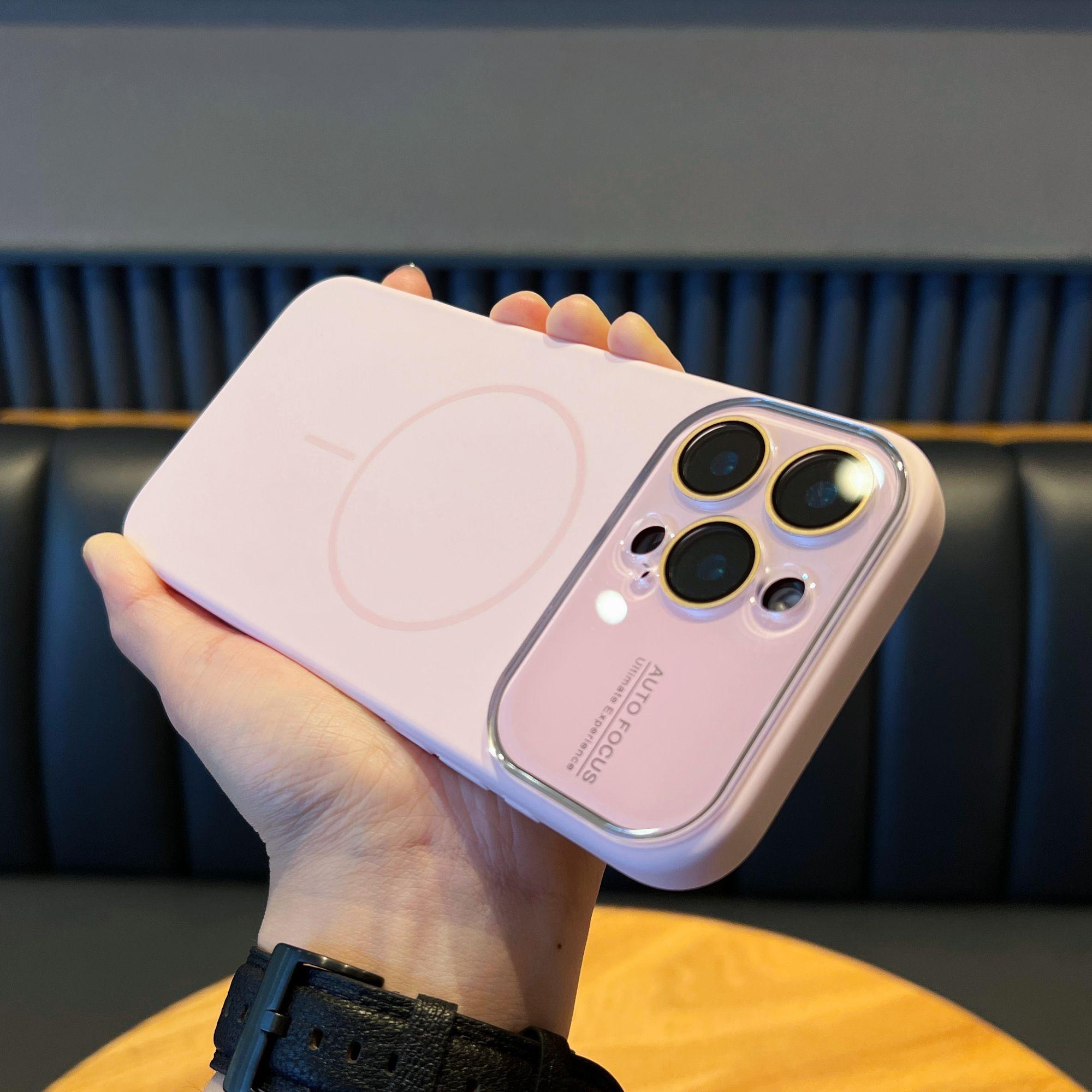 秒变iPhone17适用苹果16手机壳一体AI相机按键磁吸液态硅胶大视窗