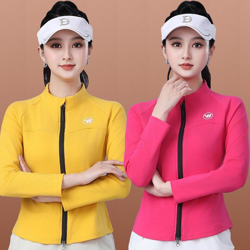 杨丽萍新款广场舞服装秋季双拉链时尚长袖外套运动跑步跳舞蹈衣棉