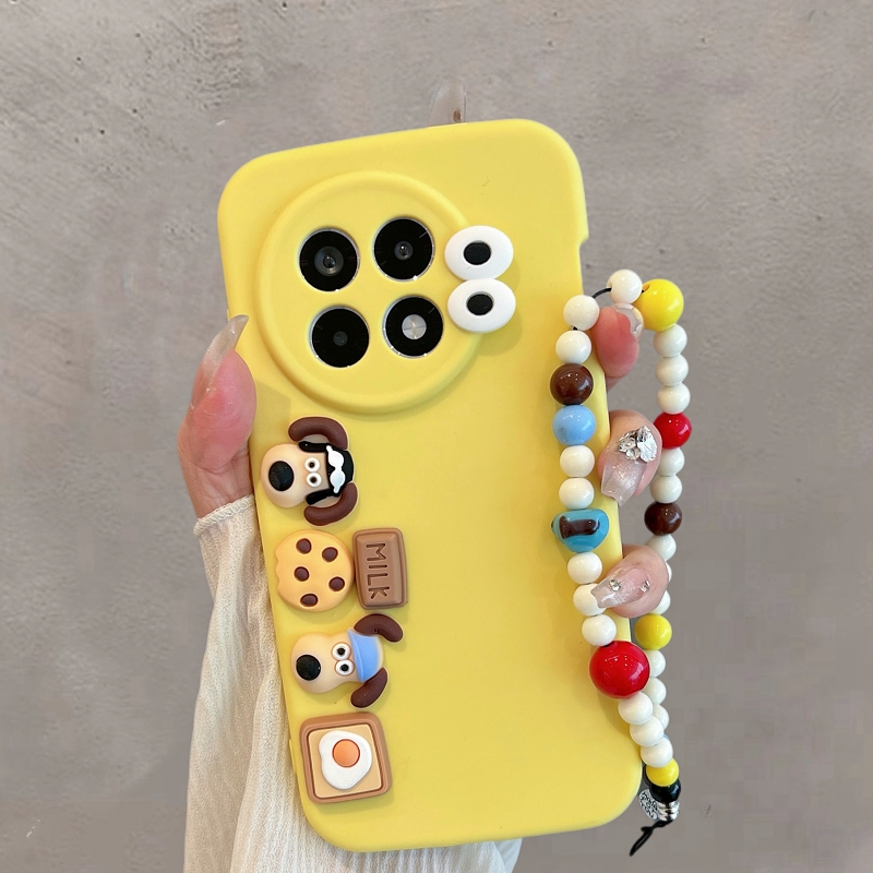 适用一加ace5手机壳新款女ace5pro立体可爱卡通小狗防摔全包软壳