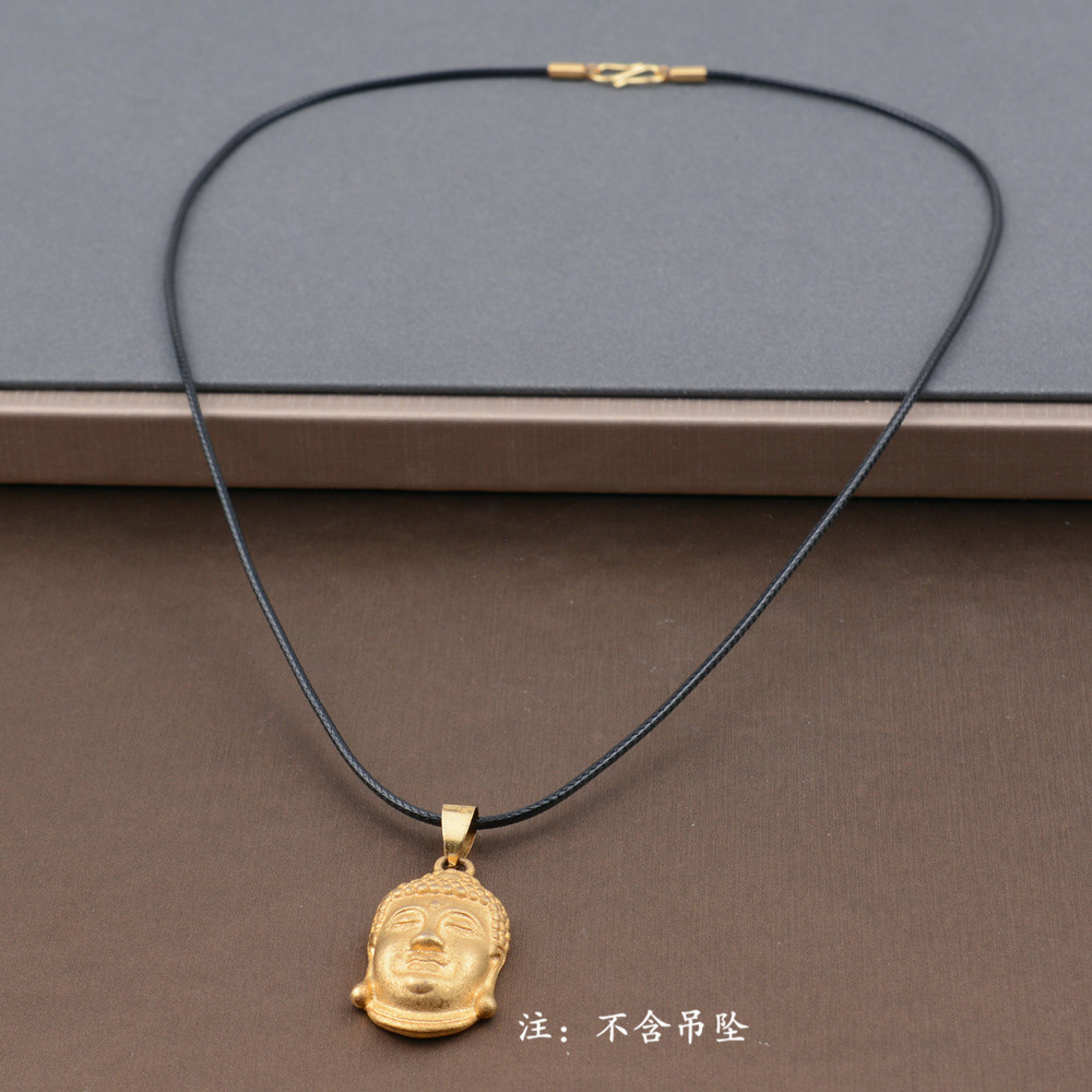 铜合金亚克力吊坠 细款项链绳挂件绳佛牌特小挂饰绳挂饰物吊坠绳