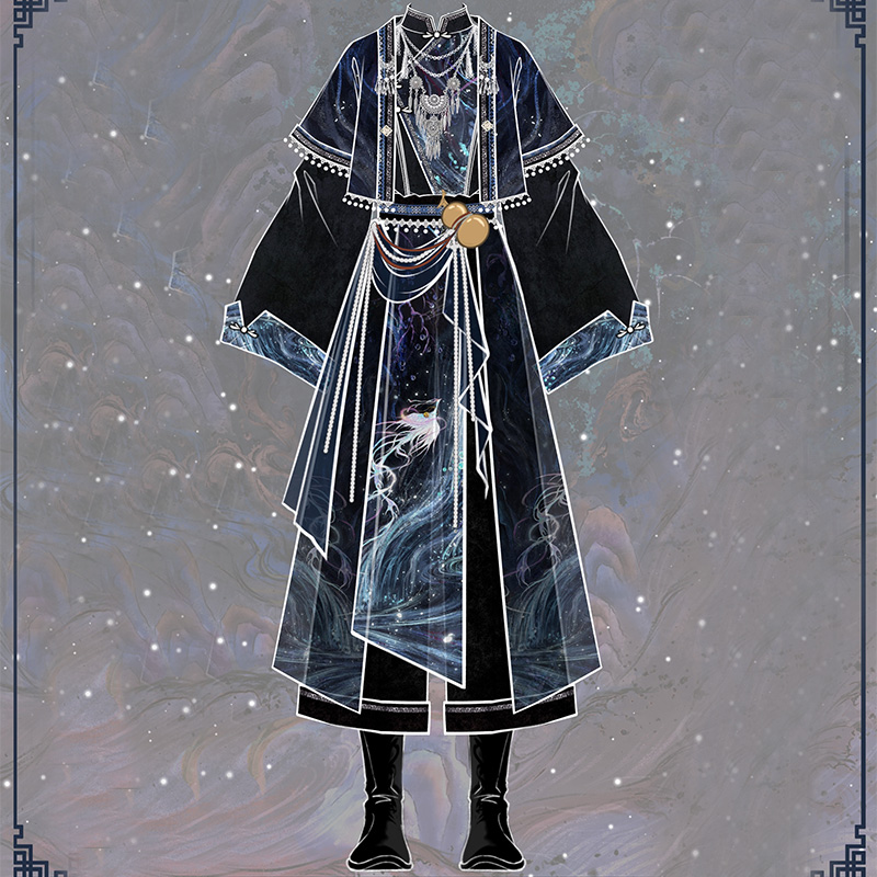 【意向金】花悦诗风【凤凰涅槃】系列原创汉元素套裙（5抵30优惠券）