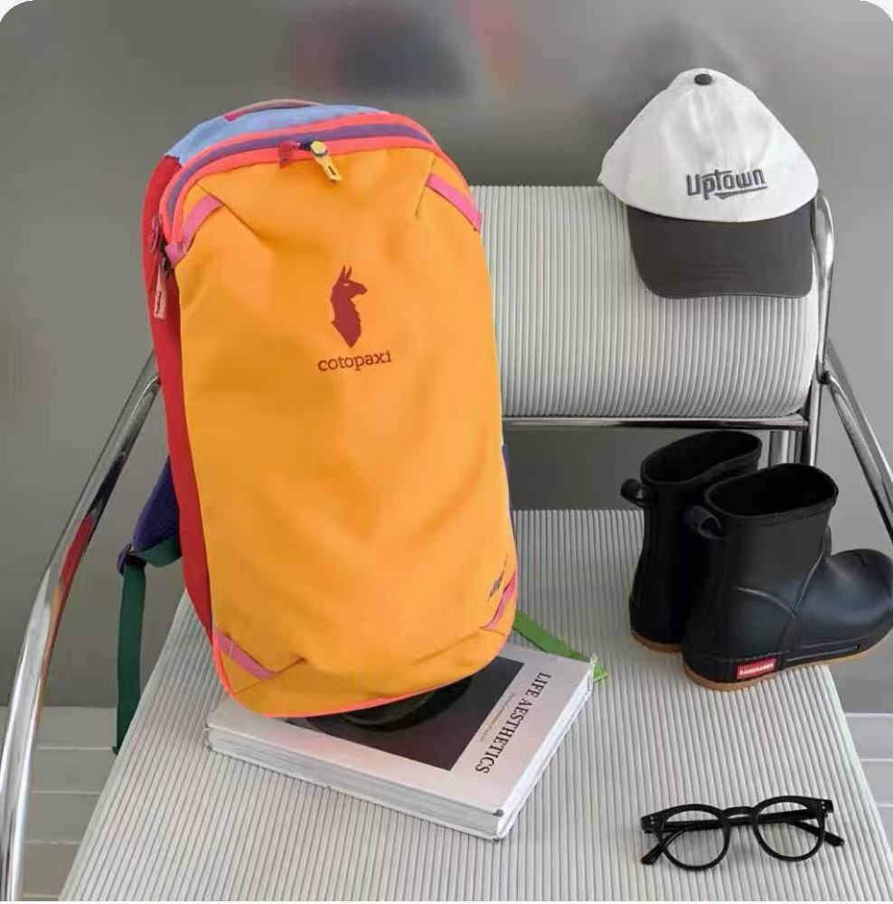 美洲羊驼cotopaxi多巴胺登山户外20L防水背包男女同款双肩包拉链