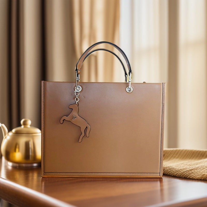 高端轻奢小众真皮手提包女斜挎时尚气质通勤简约头层牛皮女士手拎