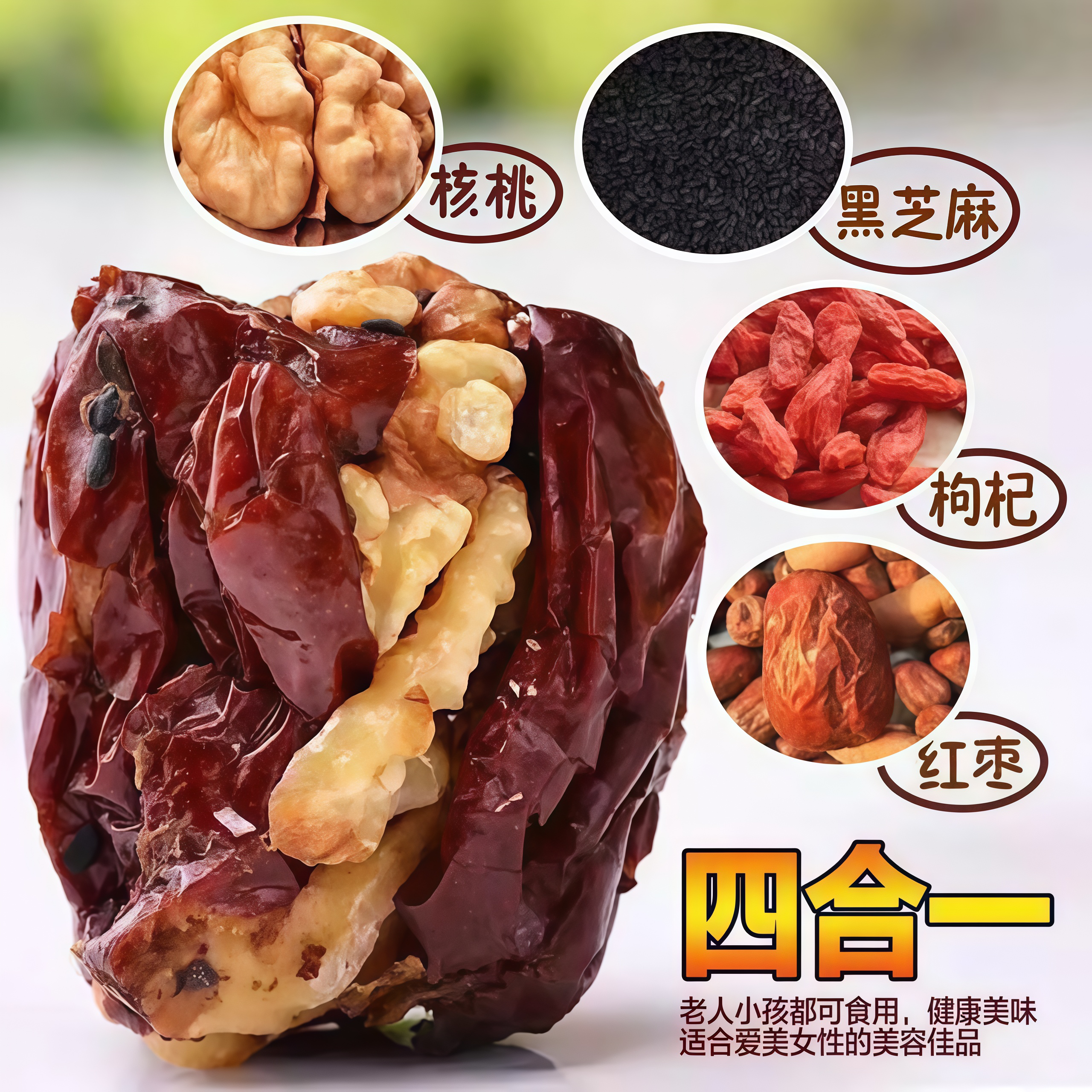 【则天女皇贡品】山西特产·非物质文化遗产枸杞裹馅枣 一袋13-15颗