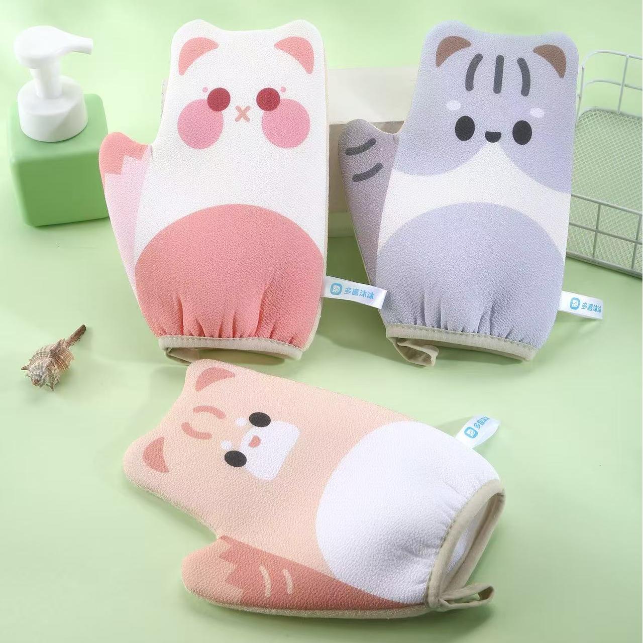 120D细砂科学去角质澡巾家用洗澡巾儿童老人高质量儿童搓澡神器