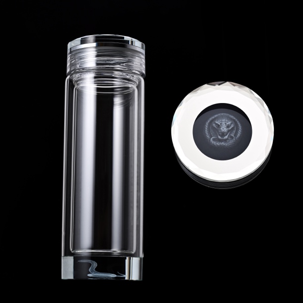 十二生肖系列双层水晶玻璃杯