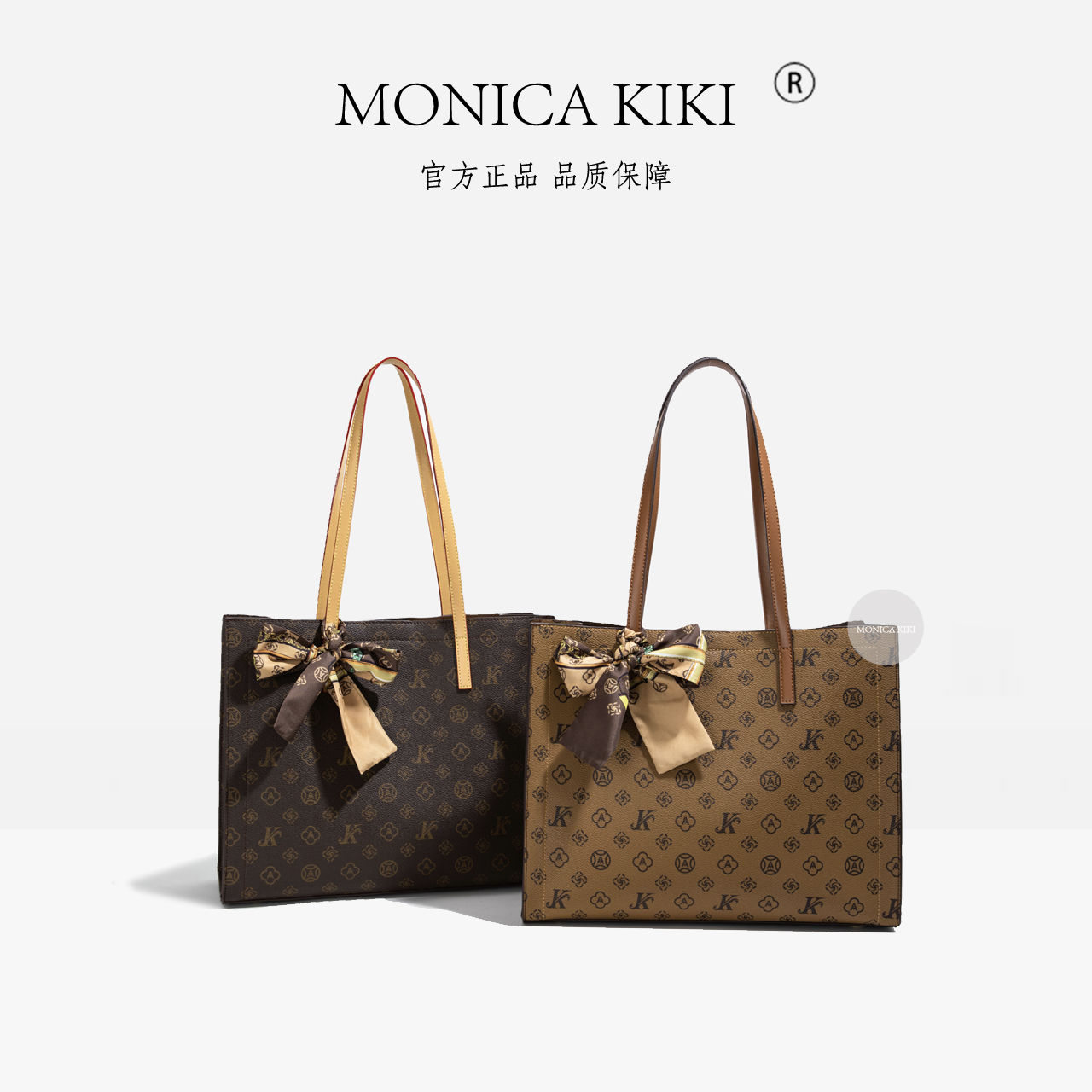 托特包轻奢复百搭古风印花做旧单肩包女士肩包腋下经典大托特