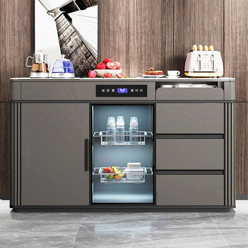 新店优惠多功能高端茶吧机2024新款家用全自动餐边柜一体烧水带消