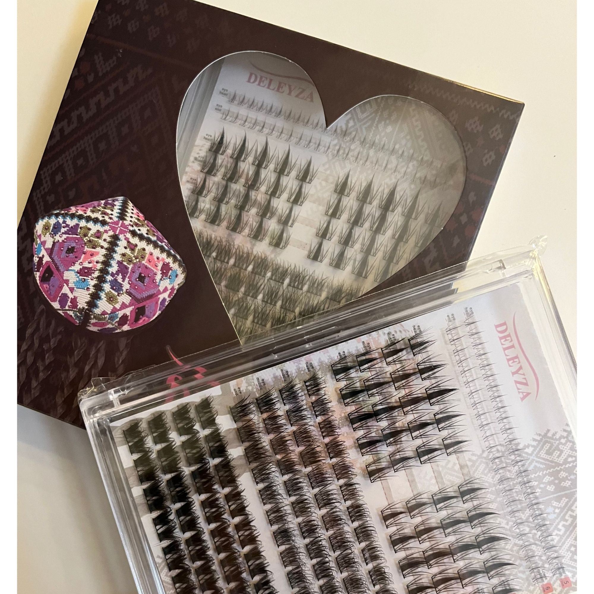DELEYZA四种混合款假睫毛大容量新手时尚超软分段式高品质混合装