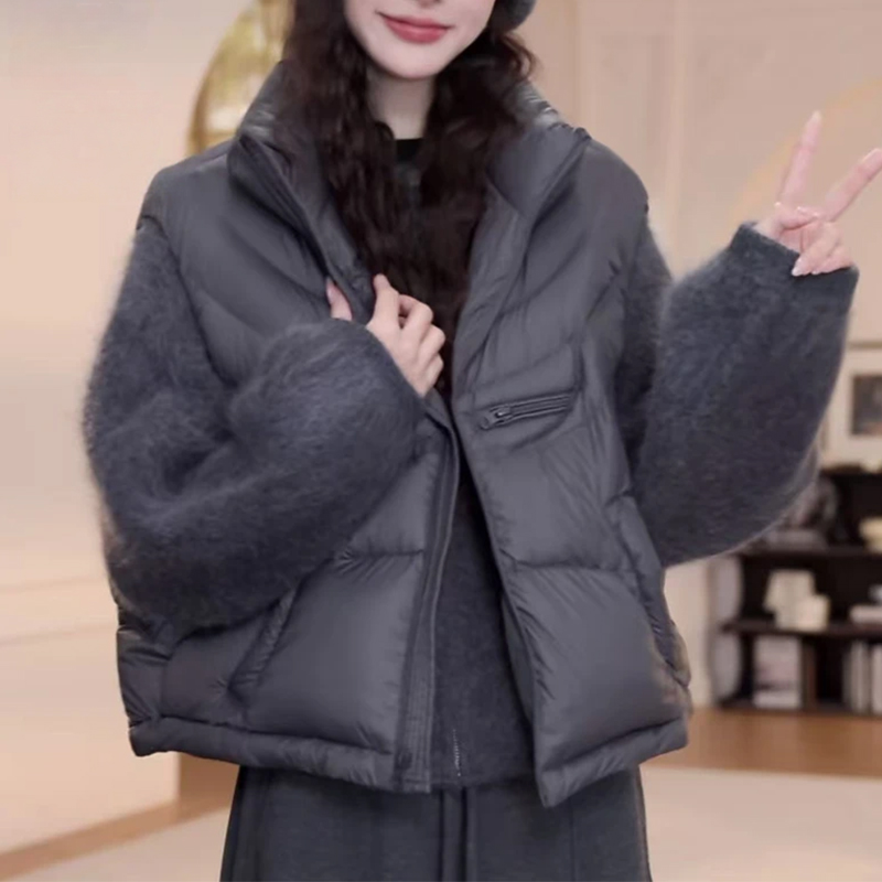 韩系保暖设计感小众洋气女2026冬季显瘦衣服时尚潮流高级感棉服