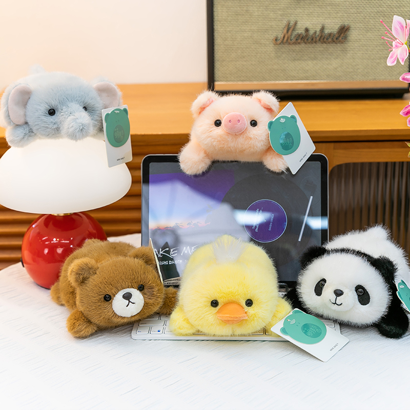 带香味卡通团子掌中宝公仔小猪小熊趴趴手腕垫学习办公陪伴搭子