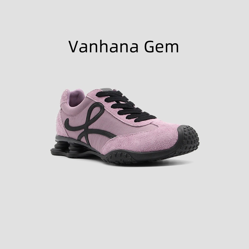 VANHANA GEM欧洲站设计师款2025款大头德训鞋时尚休闲女鞋1306232