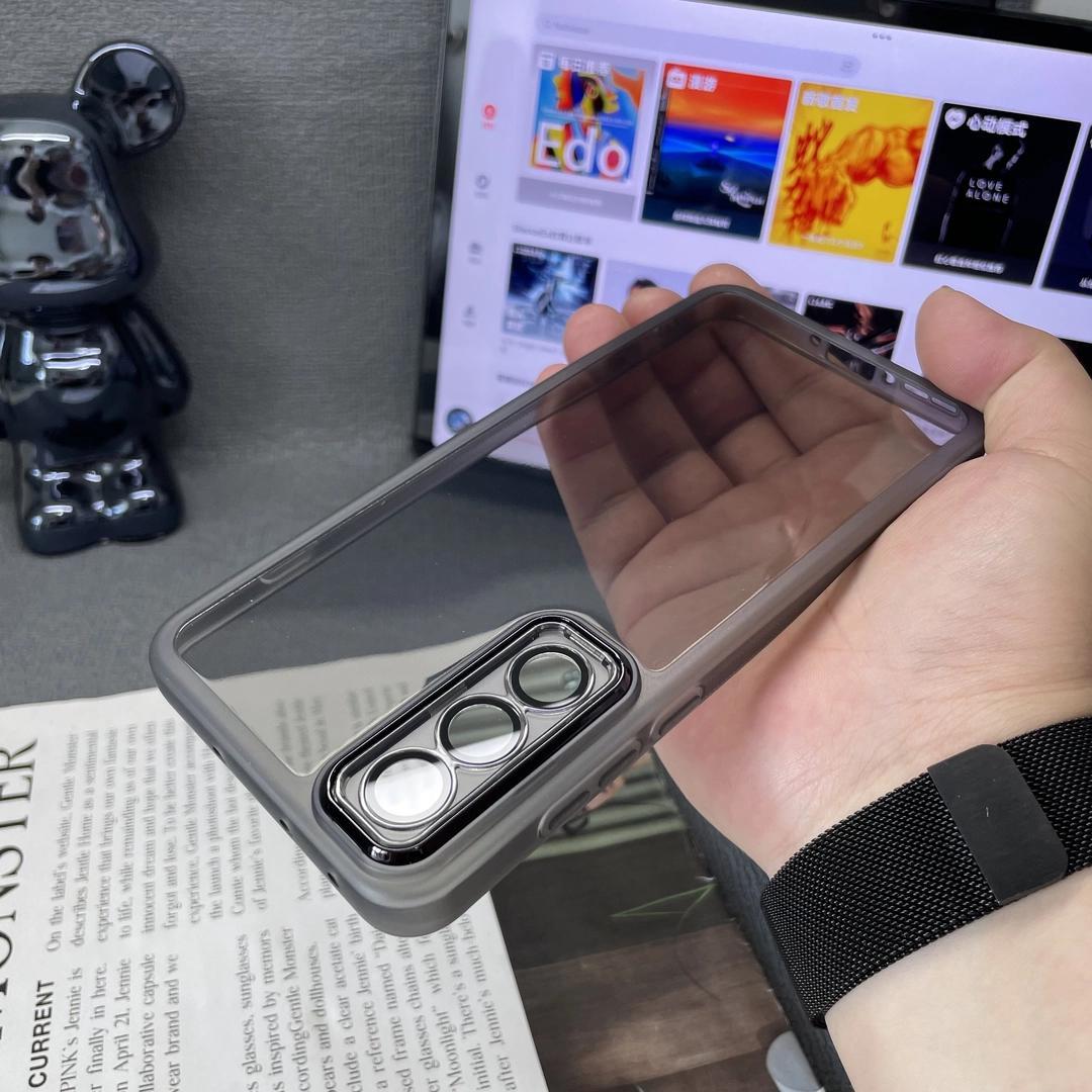 适用一加ACE5至尊版手机壳透明镜头全包1+ACE5竞速版简约防摔软壳