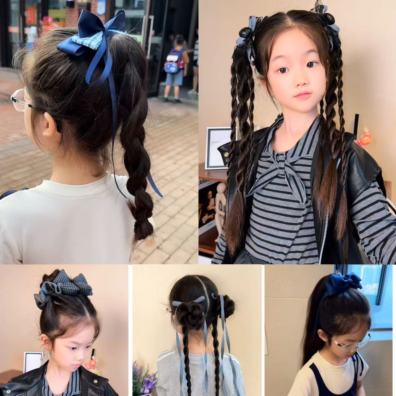 ins风百搭蝴蝶结韩系时尚发饰