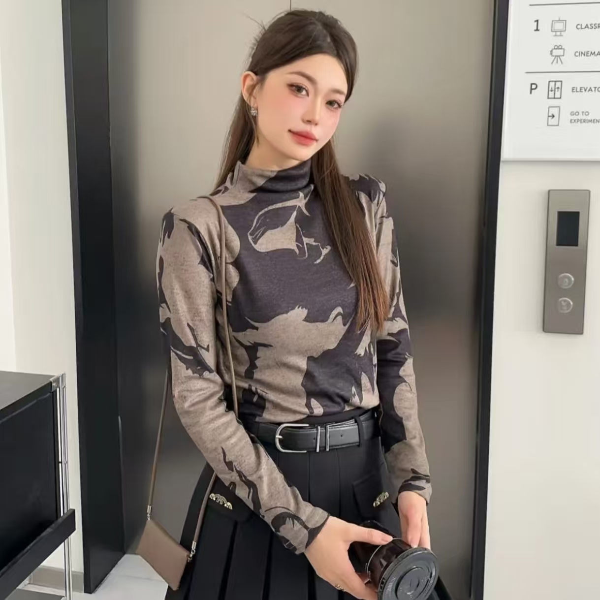 【新款德绒】秋冬4款阳离子双面德绒半高领打底衫女士保暖遮肉显瘦