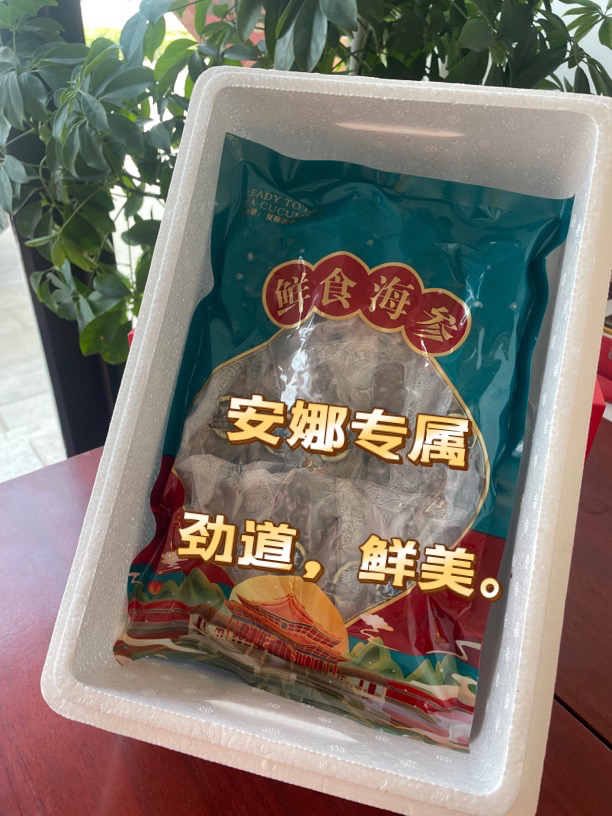 【晚发联系客服备注】大连鲜食海参 、顺丰快递✈️