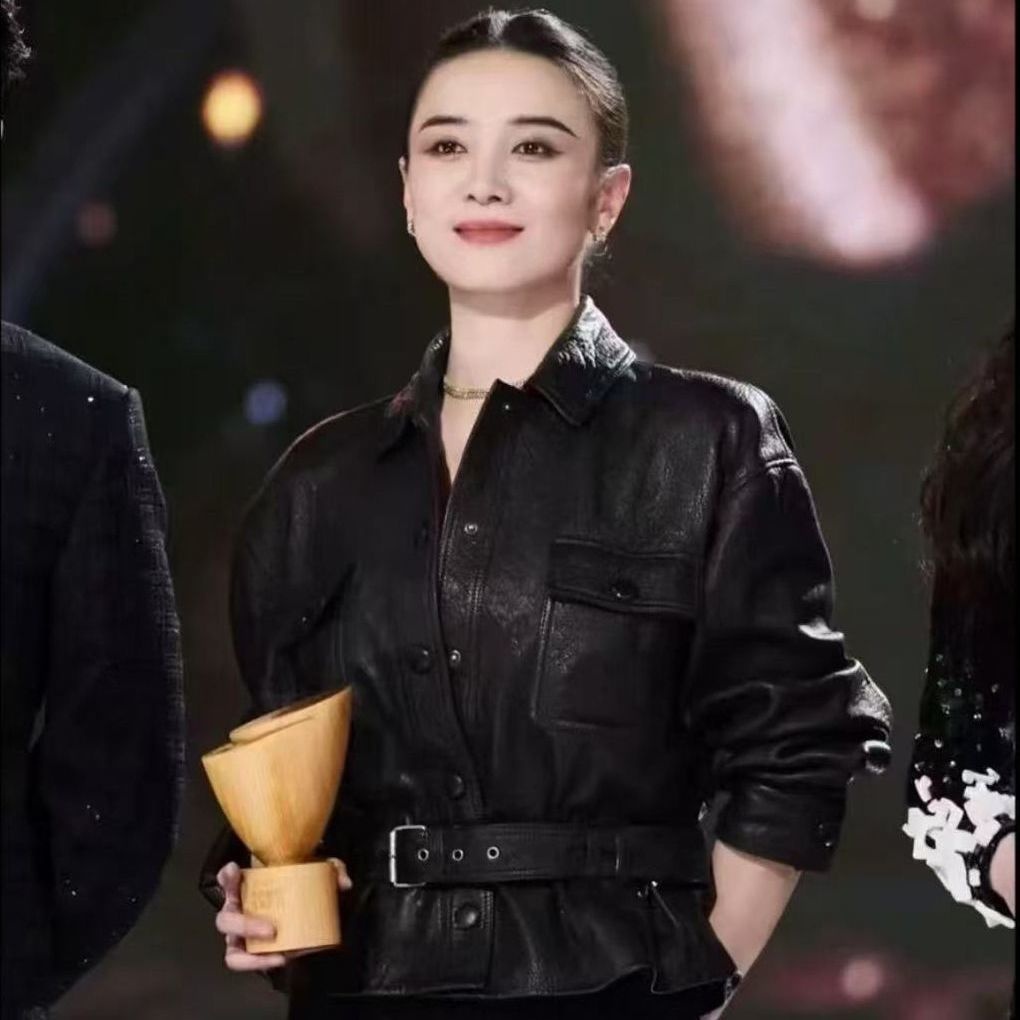 宋佳同款黑色短款皮衣外套女2025春季新款收腰显瘦PU皮上衣