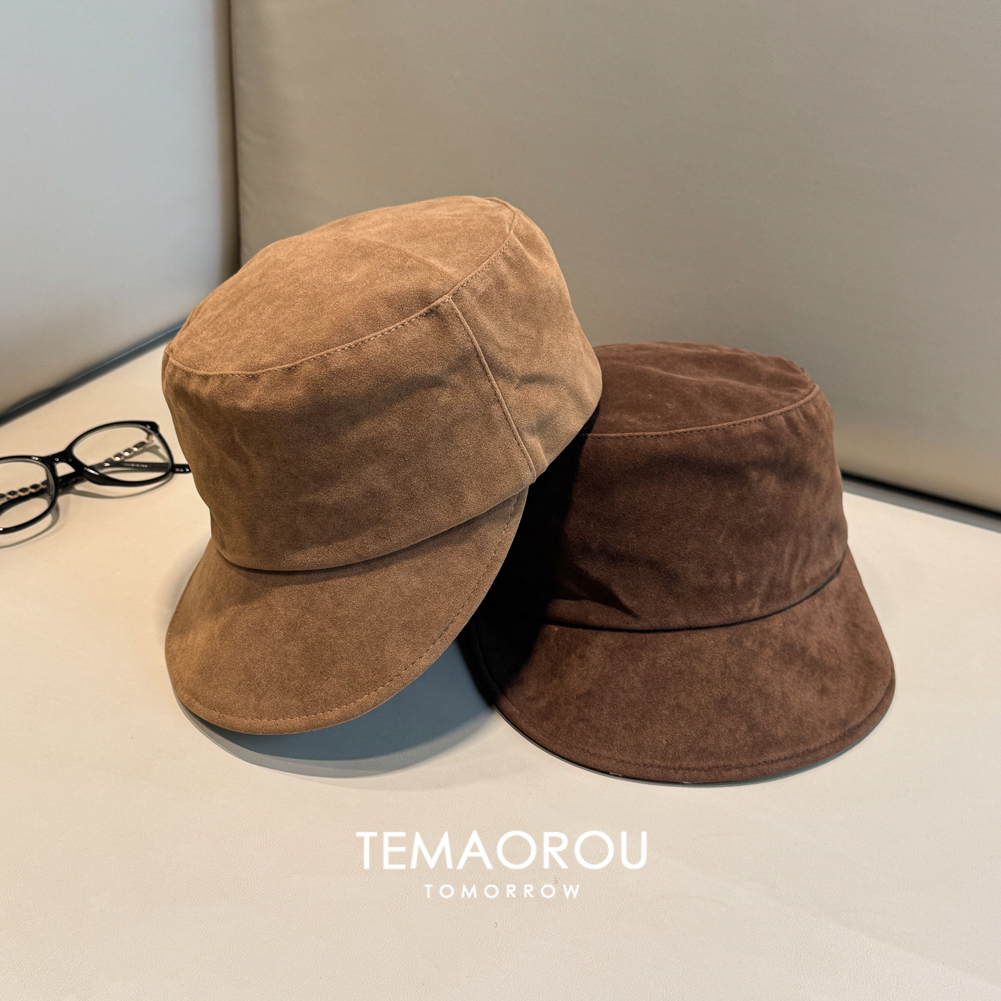 适合大头围！时尚复古麂皮绒马术帽2025年秋冬新款棒球帽骑士帽女