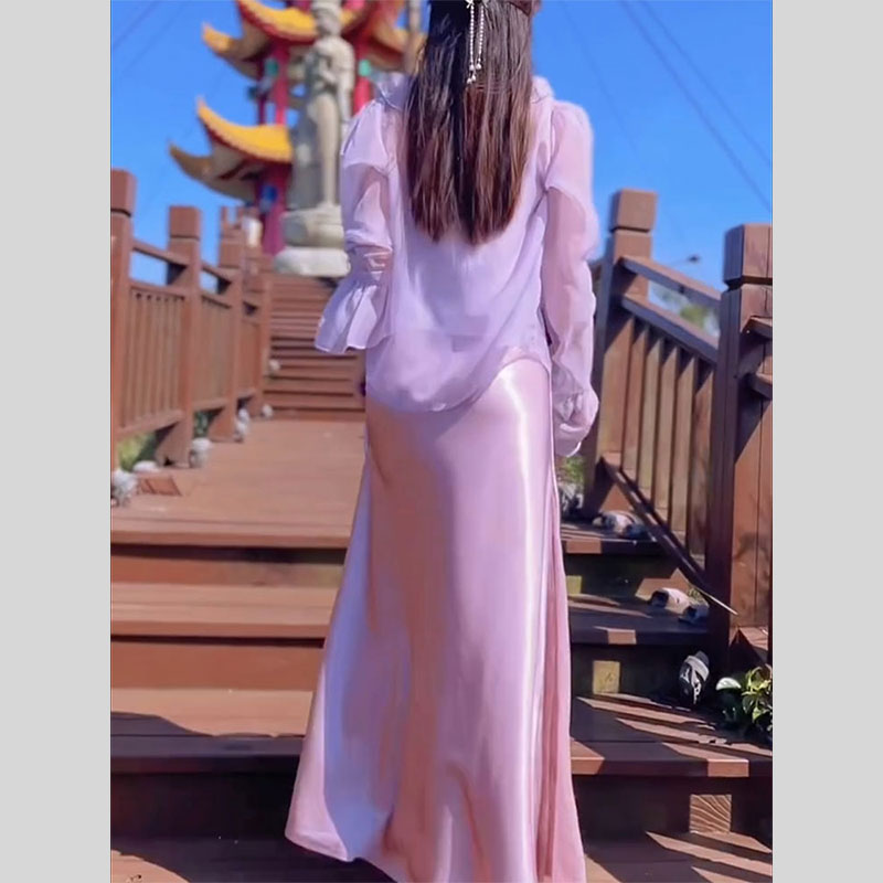 独特新中式国风年轻款盘扣改良唐装2025新款夏季上衣半裙两件套装