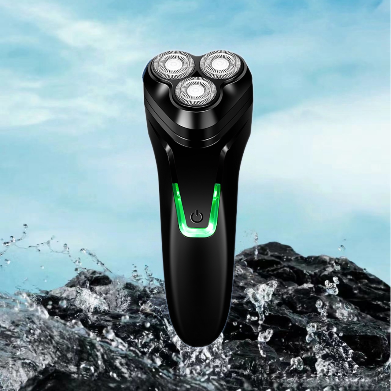 FENGERPU/锋尔普车载剃须刀$刮胡刀三头便捷多功能充电刮胡刀水洗