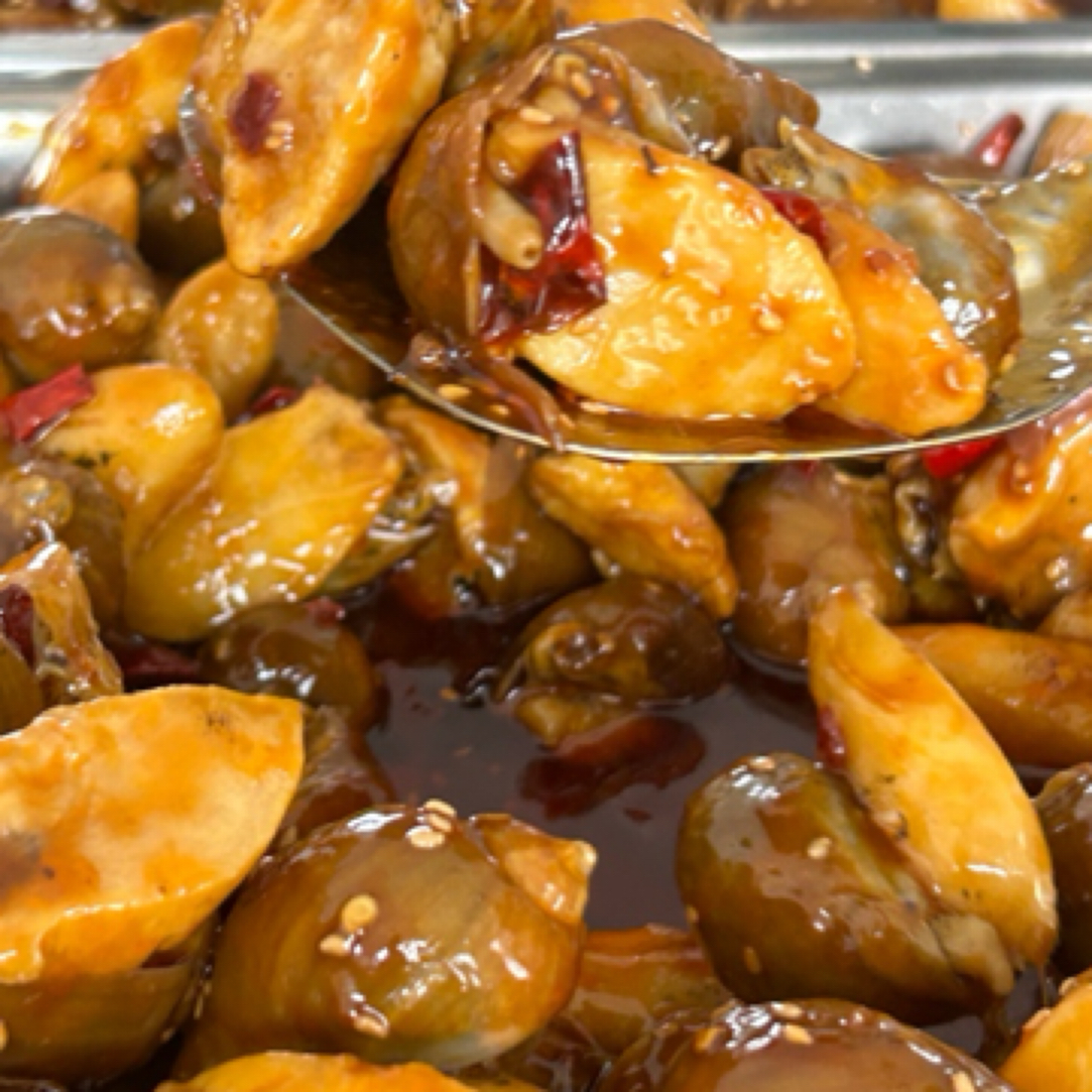 辣炒老婆脚鲍螺500克*1桶/2桶工厂直发顺丰包邮冷冻即食鲍螺