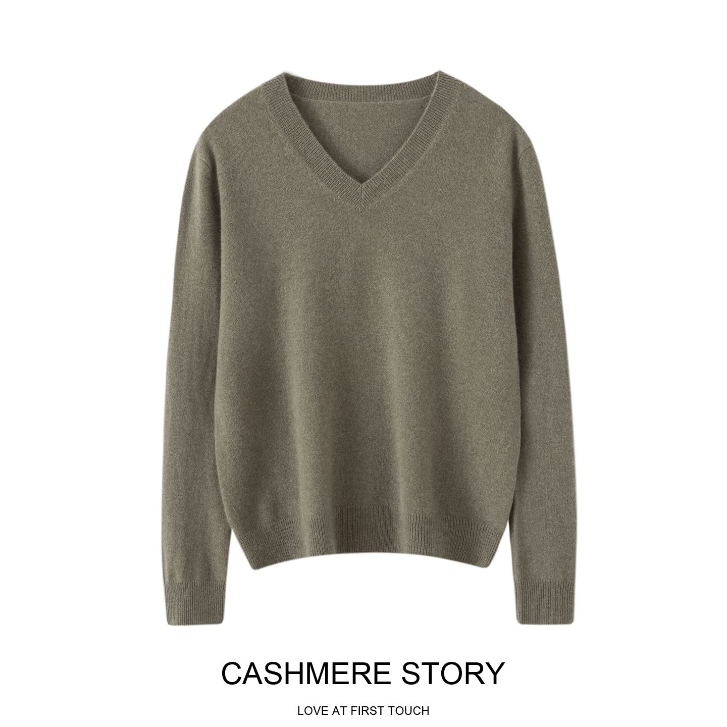 （小山羊绒） V领打底衫 小山羊绒  超细绒休闲 针织百搭