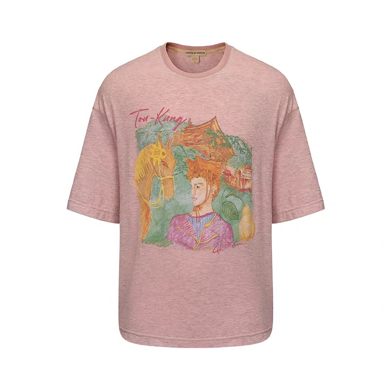 GARCON BY GARCON 大同少年牦牛短袖T恤
