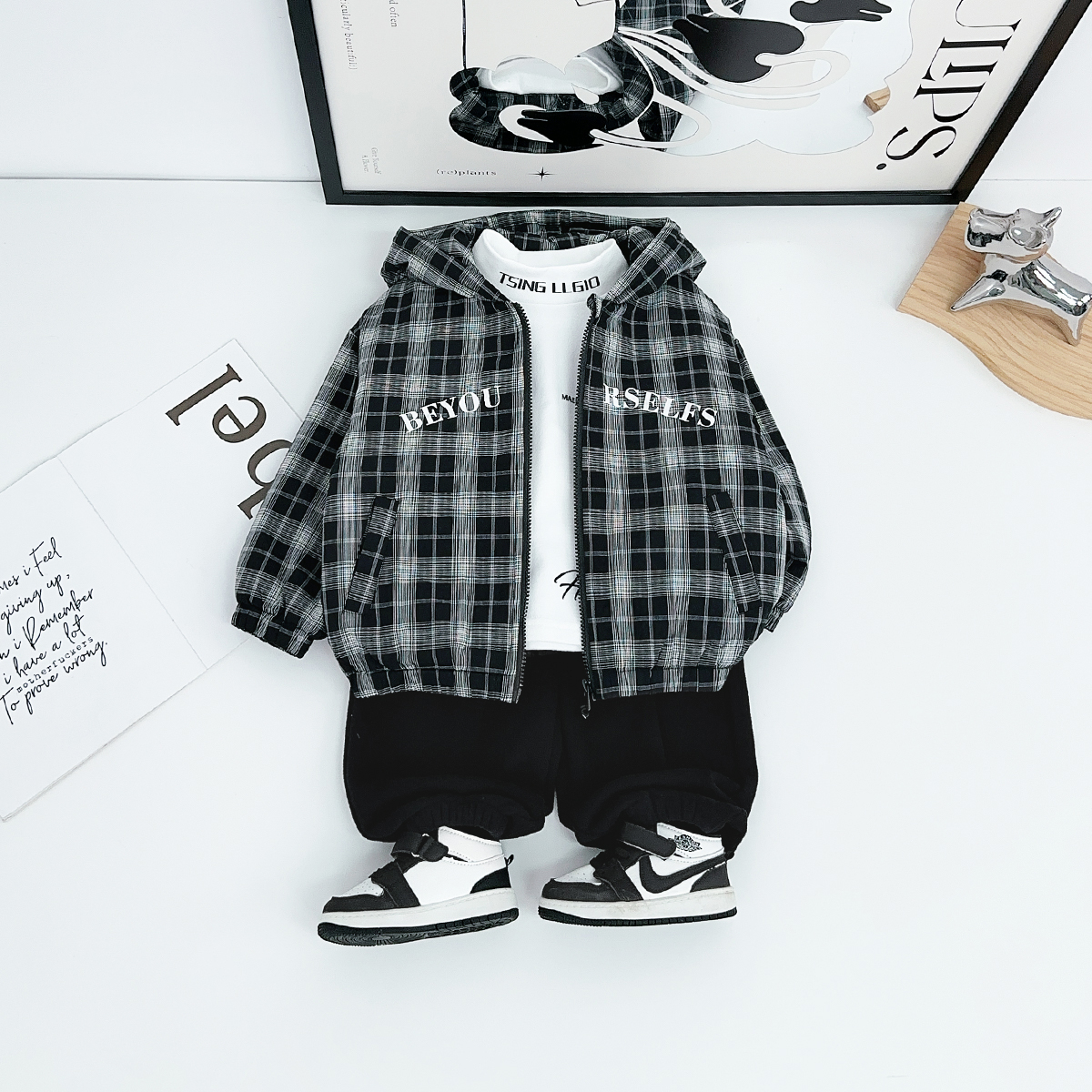 男童加厚外套秋冬款2025秋新款秋冬装儿童 WG28589 悠悠童话童装