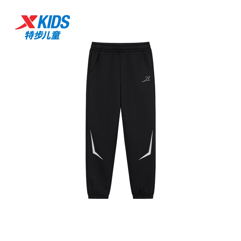 【遁甲】特步儿童秋季新款耐磨保暖男童针织长裤百搭675425639131