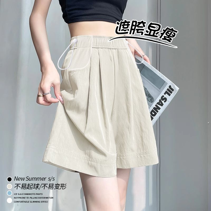 孕妇短裤2025夏季韩版宽松高腰短裤薄款山本裤宽松时尚百搭短裤