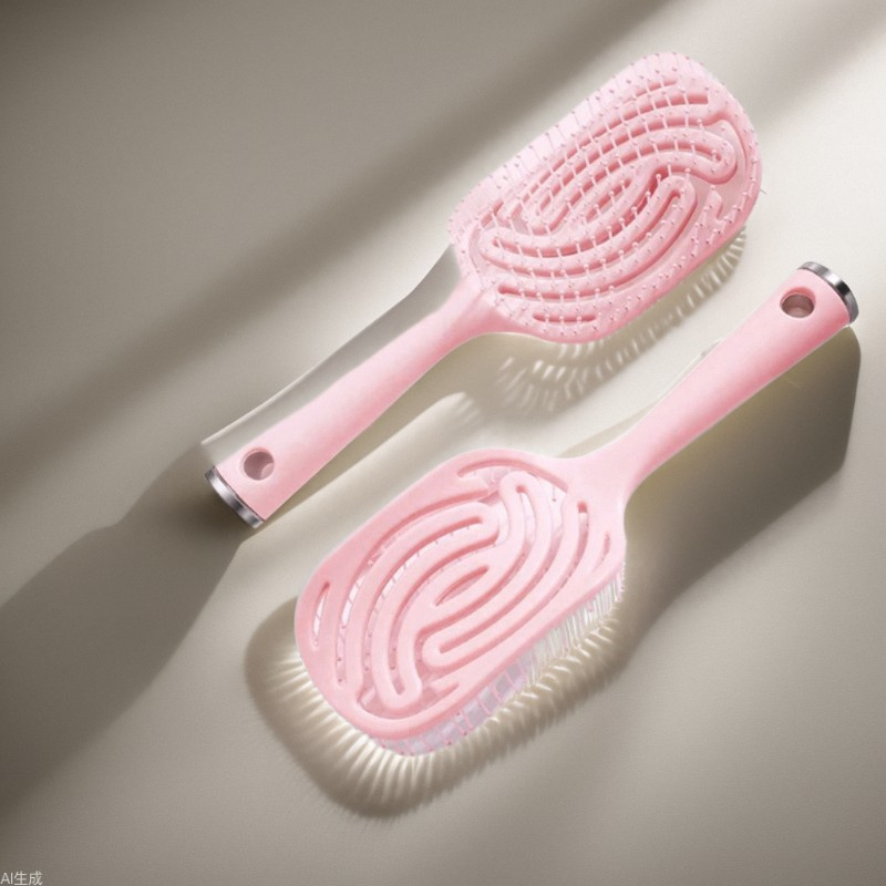 排骨梳高颅顶神器女士专用长发卷发按摩家用吹头发造型蓬松大梳子