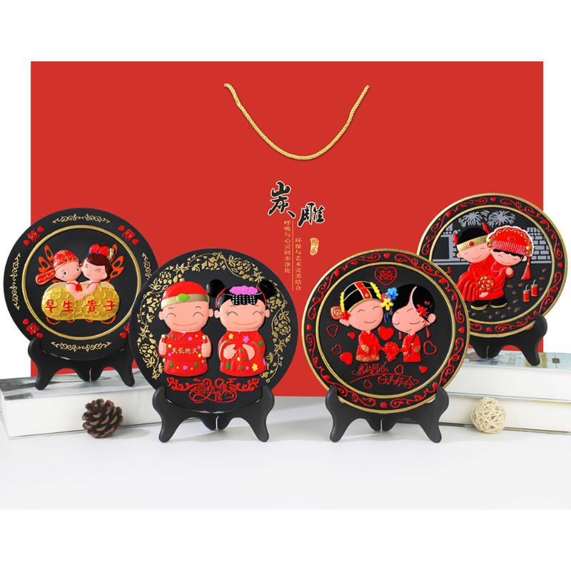 布置婚房装饰品摆件结婚纪念日礼物创意送新人婚礼新婚礼品订婚庆