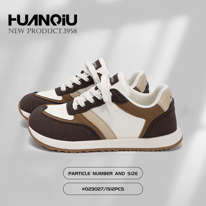 环球内增高德训鞋2025新款秋季ins潮百搭女士休闲鞋皮面舒适女鞋