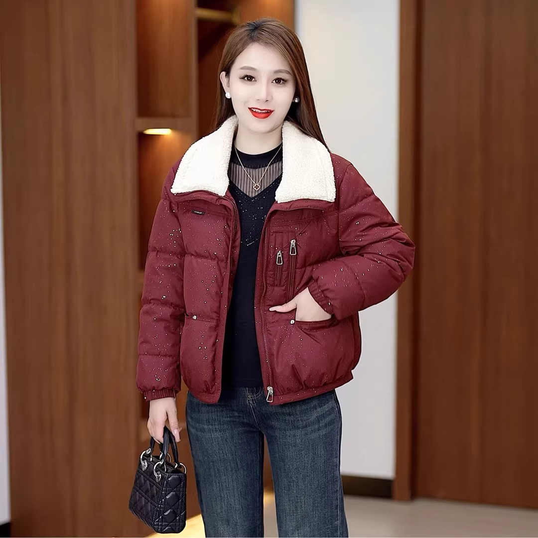 时尚高级感时髦棉服女今年冬季新款洋气显瘦加厚保暖棉袄外套潮