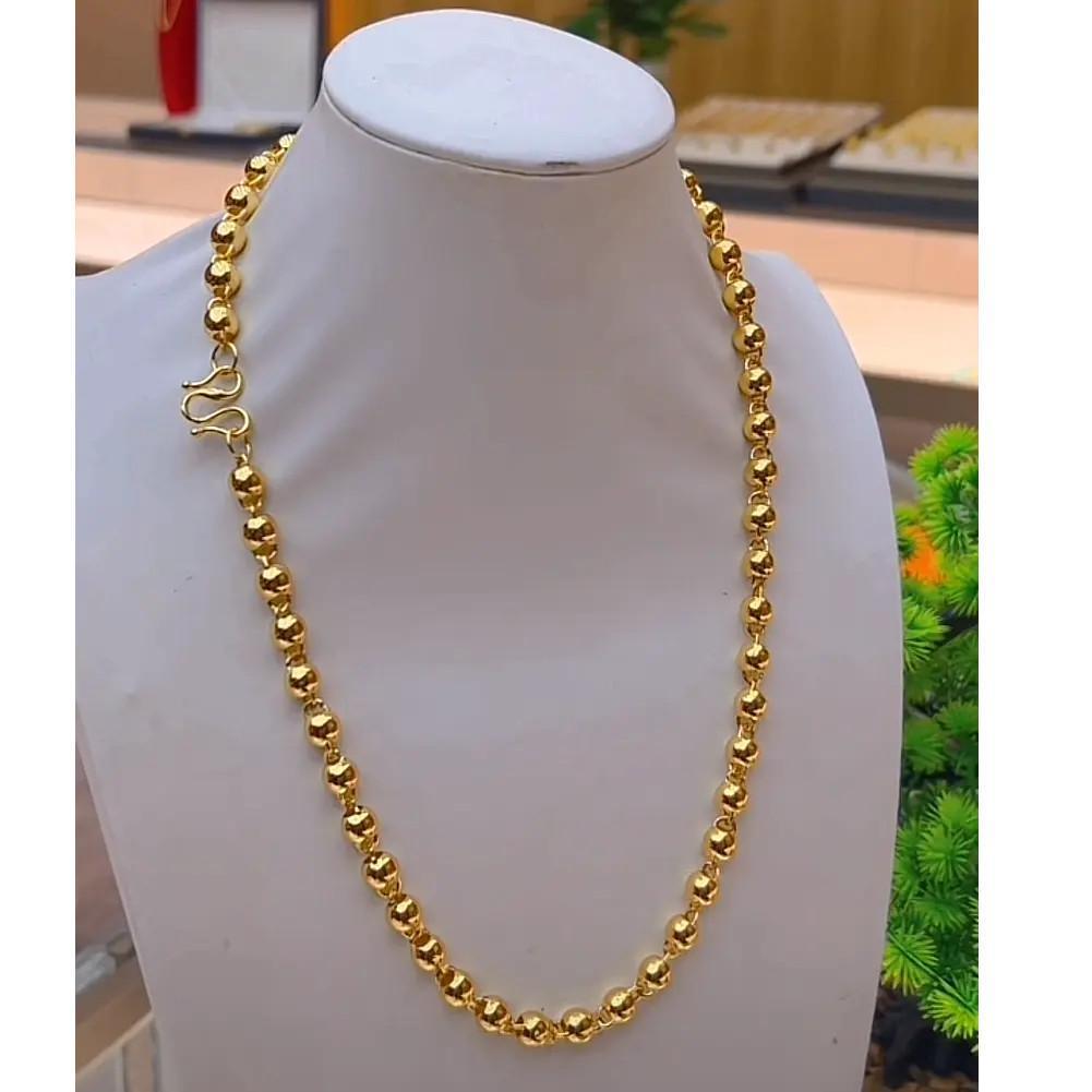 铼金首饰【卡8圆珠】不掉色 佛珠光珠男士时尚圆珠卡8不掉色