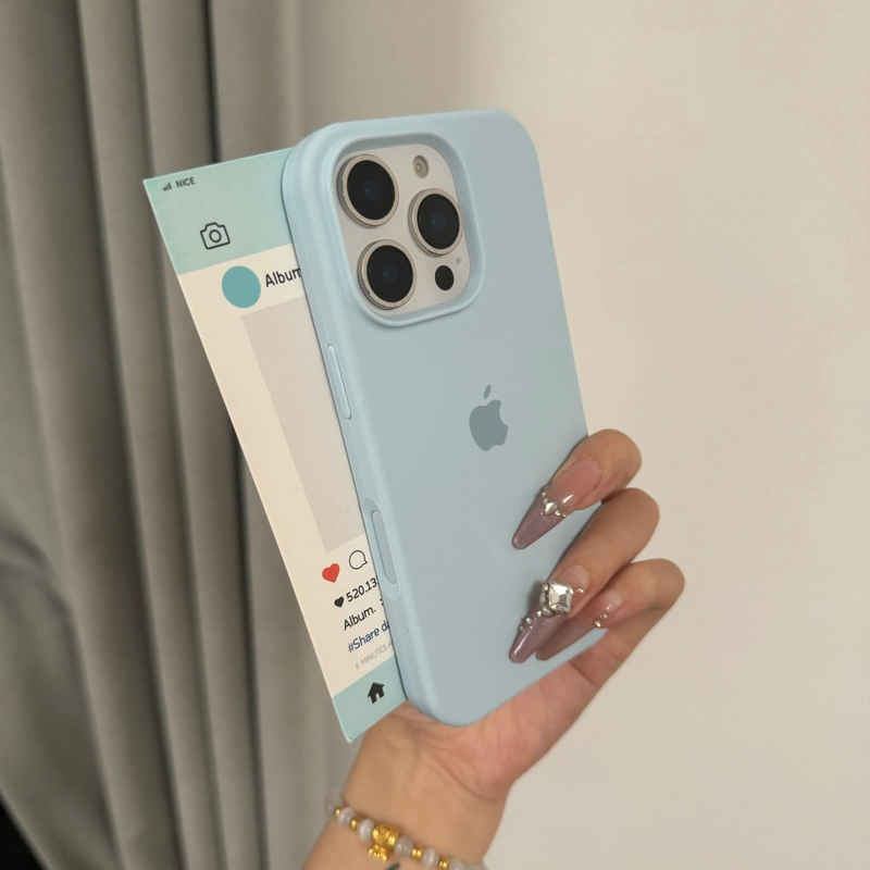 液态硅胶一体相机按键适用苹果16promax手机壳iPhone16新款16pro