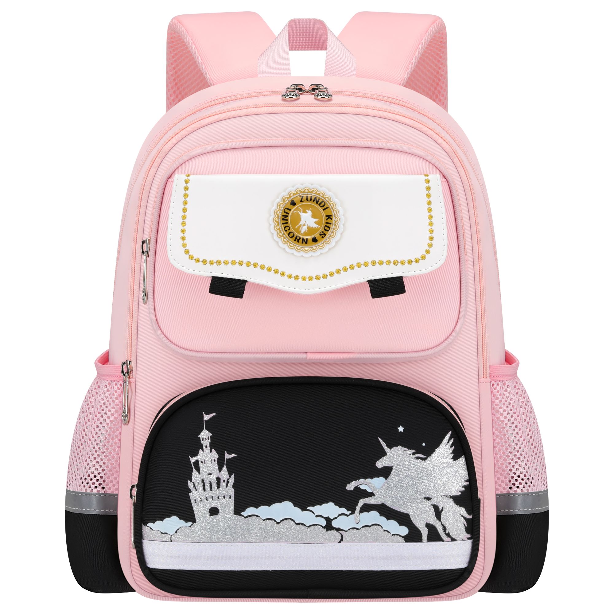 尊帝百搭超轻小学生书包轻便女孩一二到六年级护脊双肩包潮流