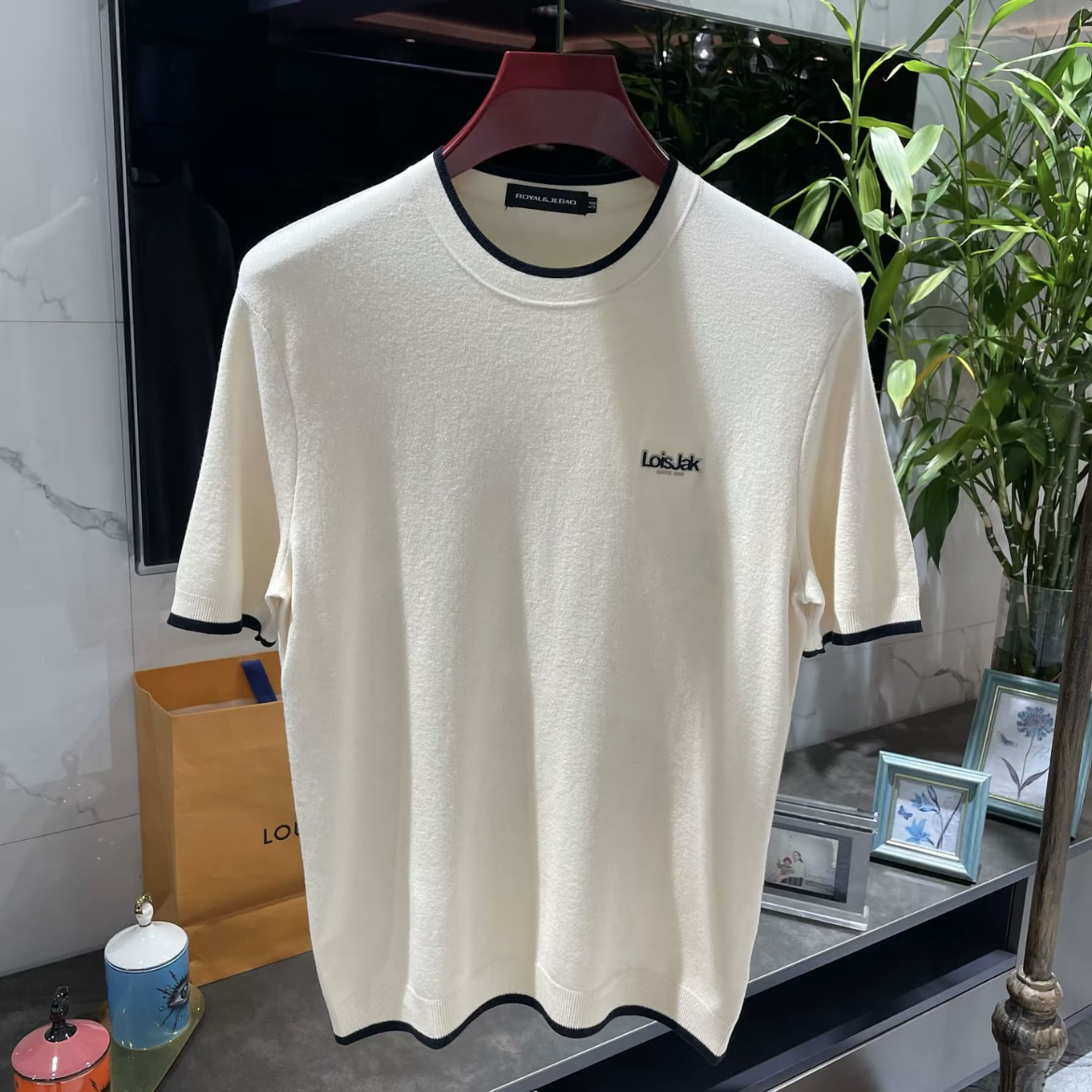 【孟璐高端·轻奢男装】LL/MENGLU2025/高端欧货短袖T恤