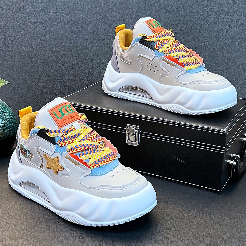 巴黎『设计风』新品好物~力荐！时尚夏季透气潮流气垫厚底休闲老爹鞋