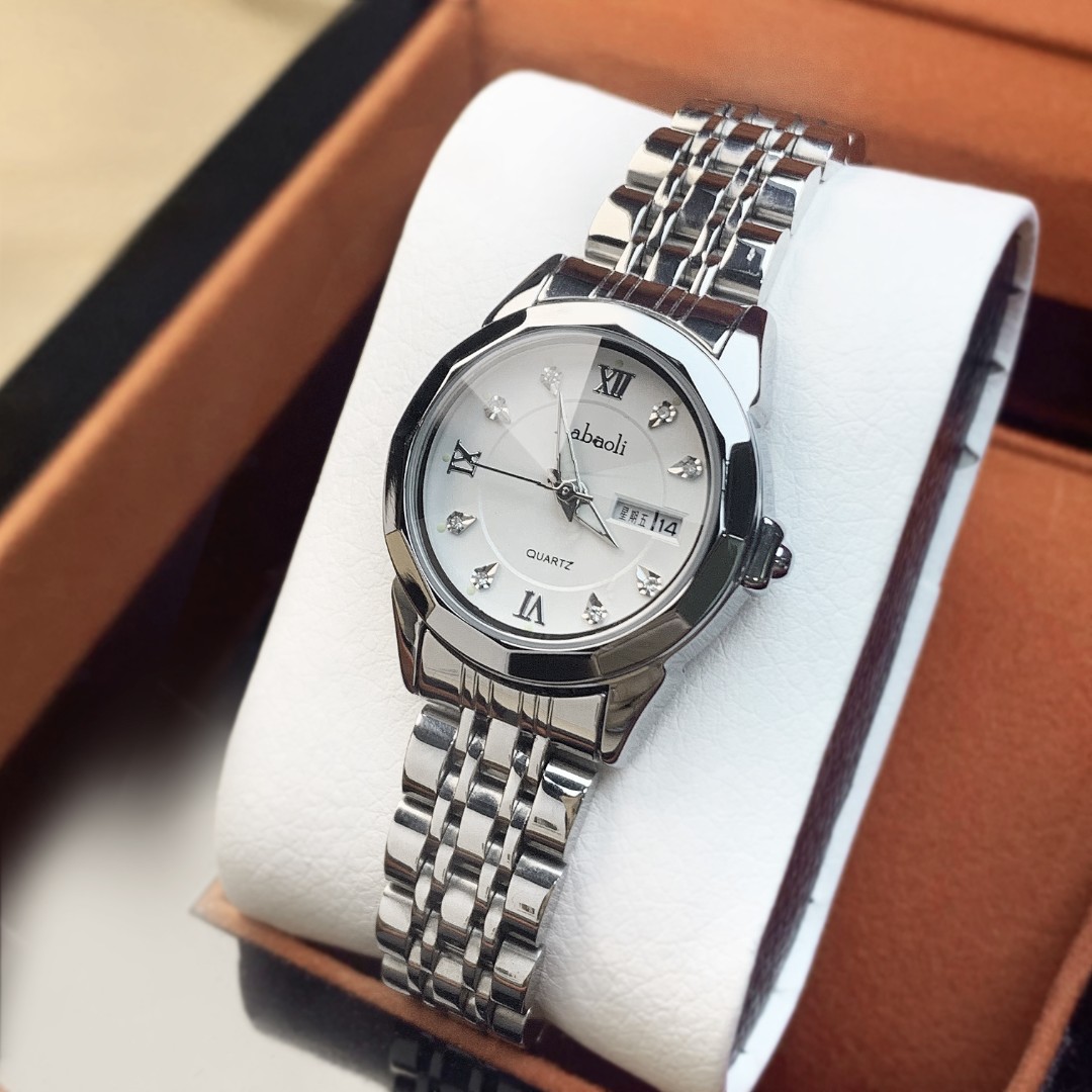 280*双日历*腕表防水女士*品牌经典气质镶钻夜光*女款高端百搭