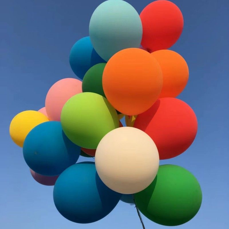 十寸防爆加厚气球布置场景商场开业装饰学校活动婚房表白玩具气球