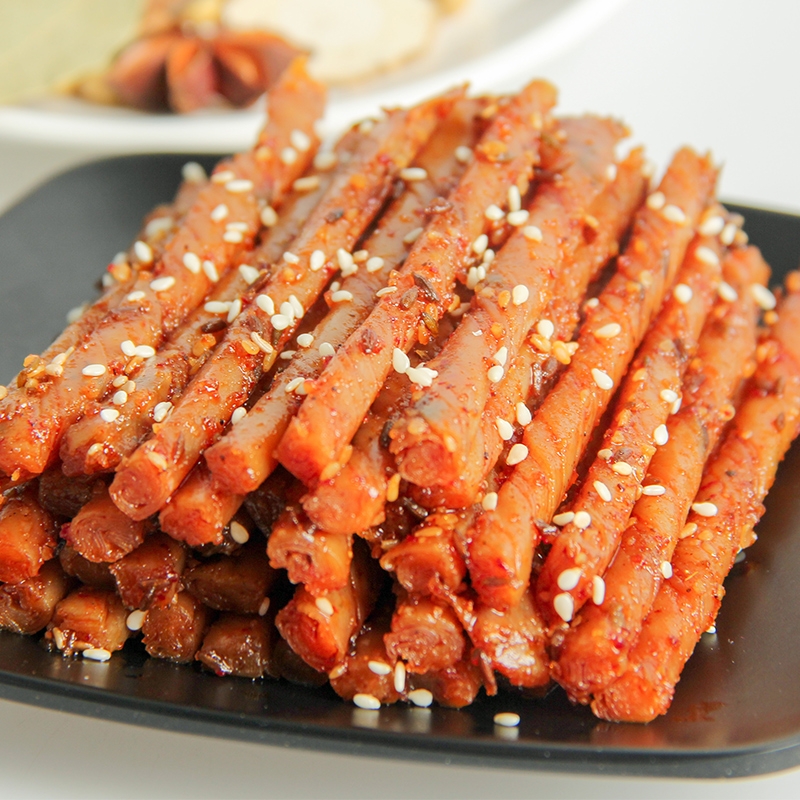 【源氏大豆筋】童年辣条麻辣怀旧零食风味好吃香辣新鲜豆制美味严选