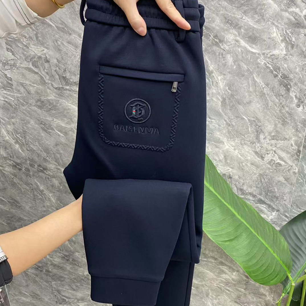 束脚裤秋冬季裤子男裤中弹百搭长裤休闲裤春空气棉面料柔软舒适