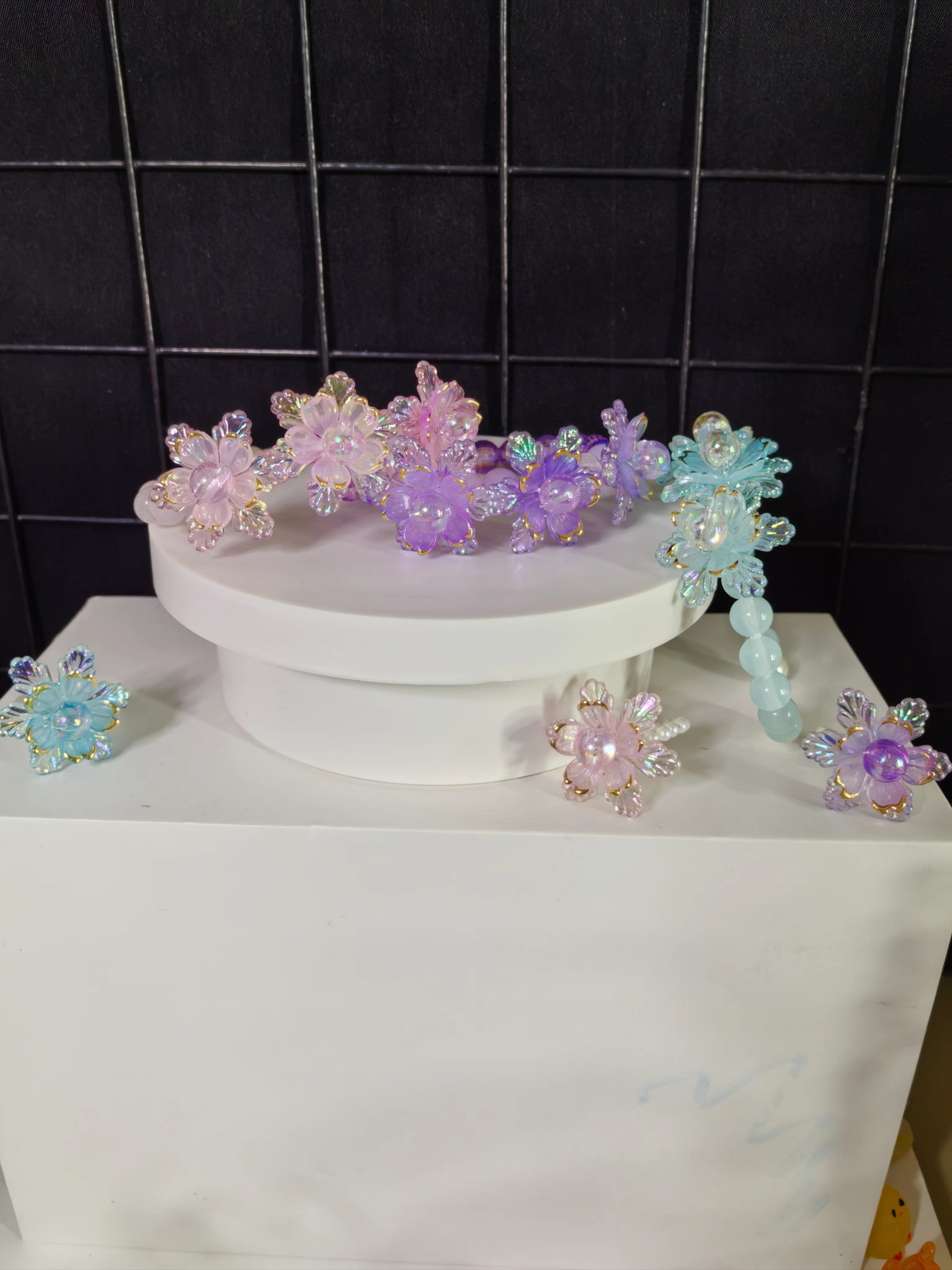 高颜值爆款手环材料包diy手工百搭气质古风手链送闺蜜diy手链串珠