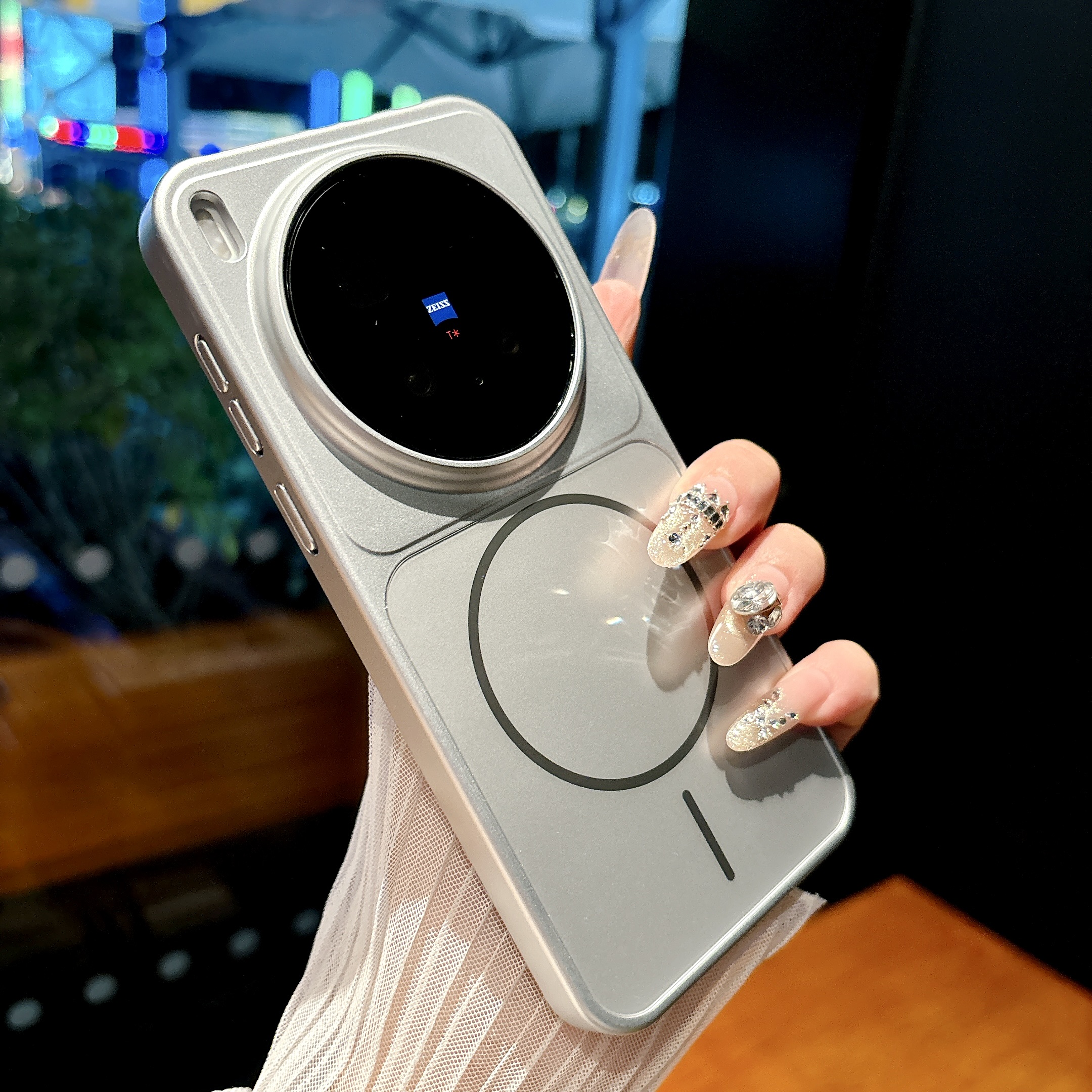 适用vivoX300手机壳新款X300Pro磨砂肤感磁吸高级简约防摔保护套