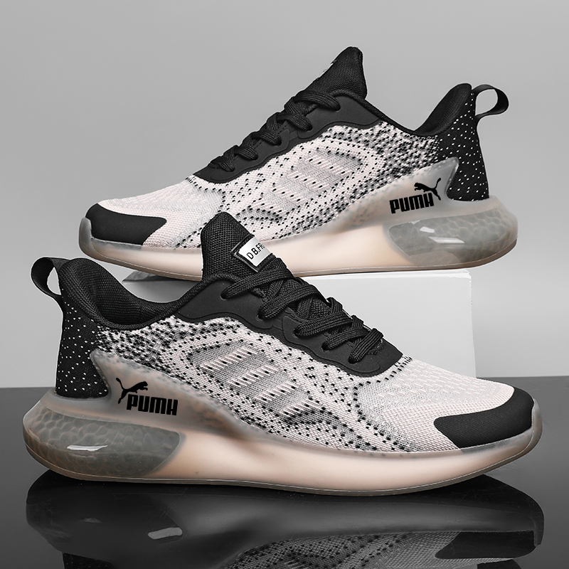 【品牌直发】官网正品男鞋夏季网面软底爆米花轻便休闲运动鞋跑步鞋