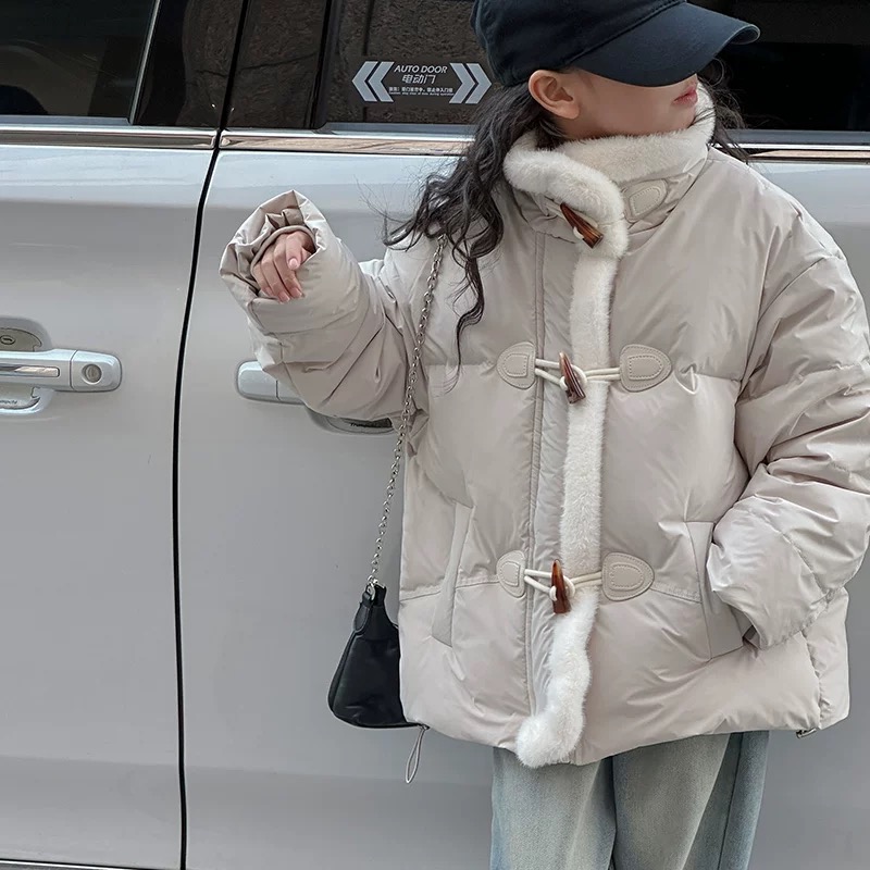 女童棉服棉袄2025冬季新款中大童加厚新中式公主洋气国风外套潮款